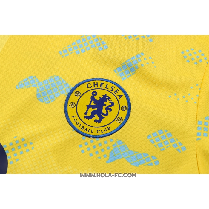 Camiseta de Entrenamiento Chelsea 2022-2023 Amarillo